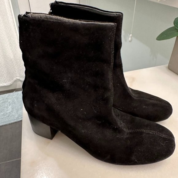 Seychelles ankle boot in black suede size 8.5 - Picture 7 of 7